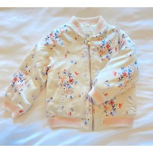 Toddler girl size 3 years GAP floral jacket